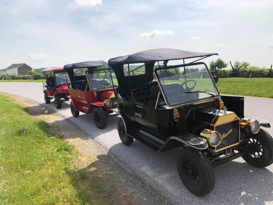 Getty peds model t golf cart