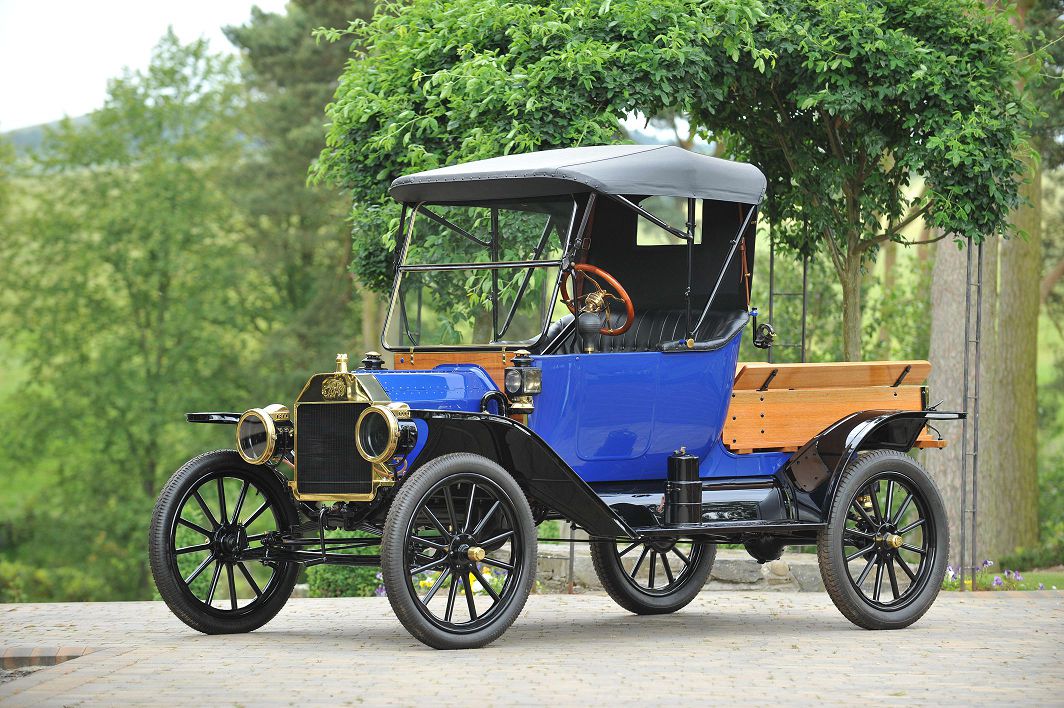 model t touring pickup